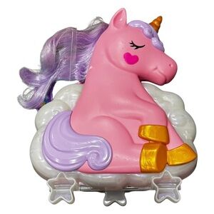 Polly Pocket Rainbow Unicorn Salon for Mini Dolls.